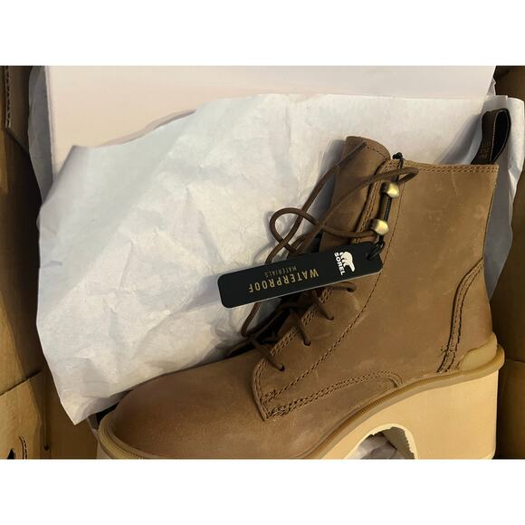 NEW (Other) - Sorel Hi-Line Heel Lace, Women Size 6.5, Umber/Ceramic - Picture 7 of 9